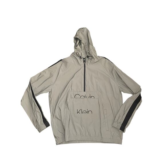 Calvin Klein Men's Reflective pullover hooded jacket Size 2XL - Picture 1 of 6
